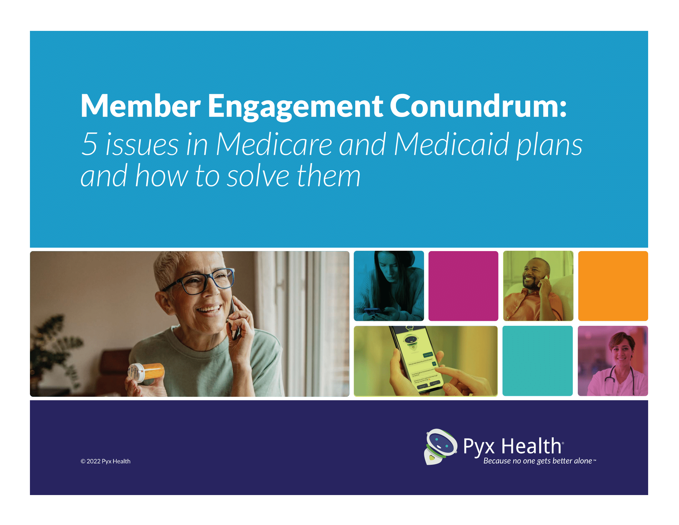 cover of ebook Member Engagement Conundrum: 5 issues in Medicare and Medicaid plans and how to solve them